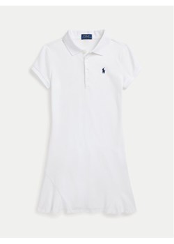 Polo Ralph Lauren Sukienka codzienna 313934962002 Biały Regular Fit ze sklepu MODIVO w kategorii Sukienki dziewczęce - zdjęcie 181179463