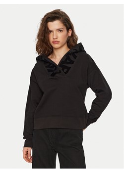 KARL LAGERFELD Bluza A1W20064 Czarny Relaxed Fit ze sklepu MODIVO w kategorii Bluzy damskie - zdjęcie 181179722