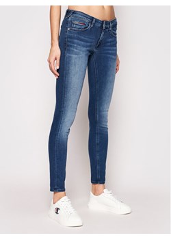 Tommy Jeans Jeansy Sophie DW0DW09214 Granatowy Skinny Fit ze sklepu MODIVO w kategorii Jeansy damskie - zdjęcie 181179741