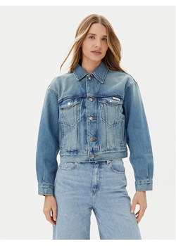 Calvin Klein Kurtka jeansowa LV047B075G Niebieski Regular Fit ze sklepu MODIVO w kategorii Kurtki damskie - zdjęcie 181179814