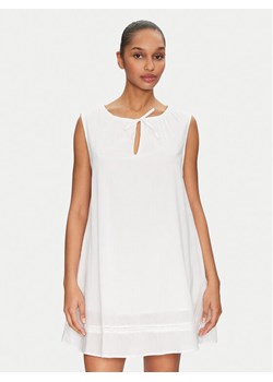 Seafolly Sukienka letnia Gathered 55431-DR Biały Relaxed Fit ze sklepu MODIVO w kategorii Sukienki - zdjęcie 181179871