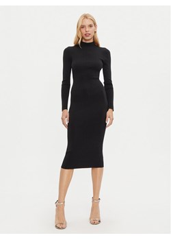 MICHAEL Michael Kors Sukienka dzianinowa MF482Q14VR Czarny Slim Fit ze sklepu MODIVO w kategorii Sukienki - zdjęcie 181180023