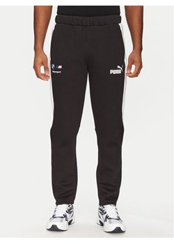 Puma Spodnie dresowe BMW MMS MT7+ 624140 Czarny Regular Fit ze sklepu MODIVO w kategorii Spodnie męskie - zdjęcie 181180072