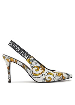 Versace Jeans Couture Sandały 78VA3S52 Biały ze sklepu MODIVO w kategorii Sandały damskie - zdjęcie 181180102