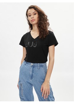 Liu Jo T-Shirt TA4137 J6040 Czarny Regular Fit ze sklepu MODIVO w kategorii Bluzki damskie - zdjęcie 181180123