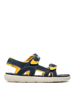 Timberland Sandały Perkins Row 2-Strap TB0A1QXY019 Granatowy ze sklepu MODIVO w kategorii Sandały dziecięce - zdjęcie 181180144