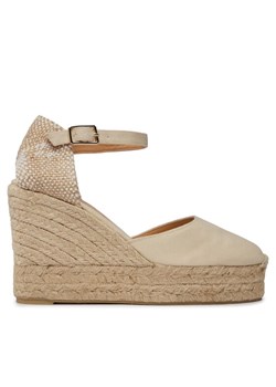 Castañer Espadryle Carol/8ED/001 20975-203 Beżowy ze sklepu MODIVO w kategorii Espadryle damskie - zdjęcie 181180262