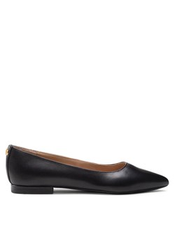 LAUREN RALPH LAUREN Baleriny Londyn 802862706001 Czarny ze sklepu MODIVO w kategorii Balerinki - zdjęcie 181180274