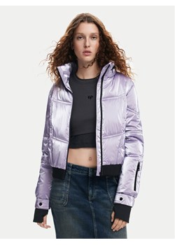 Desigual Kurtka bomber Omsk 24WWEWBY Fioletowy Regular Fit ze sklepu MODIVO w kategorii Kurtki damskie - zdjęcie 181180311