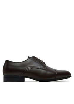 Calvin Klein Półbuty HM0HM01540 Brązowy ze sklepu MODIVO w kategorii Buty eleganckie męskie - zdjęcie 181180341