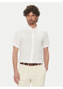 BOSS Koszula H-Roan 50539352 Biały Slim Fit ze sklepu MODIVO w kategorii Koszule męskie - zdjęcie 181180354
