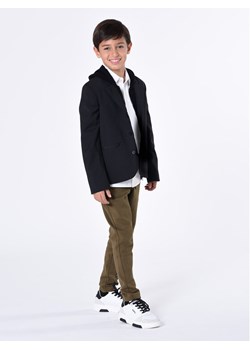 Karl Lagerfeld Kids Spodnie dresowe Z24164 S Khaki Regular Fit ze sklepu MODIVO w kategorii Spodnie chłopięce - zdjęcie 181180364