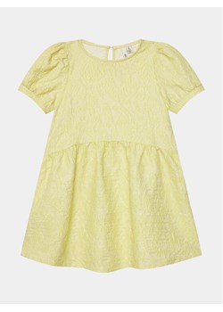 Pieces KIDS Sukienka 17137797 Żółty Loose Fit ze sklepu MODIVO w kategorii Sukienki dziewczęce - zdjęcie 181180381