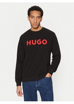 Hugo Bluza Dem 50477328 Czarny Regular Fit ze sklepu MODIVO w kategorii Bluzy męskie - zdjęcie 181180531
