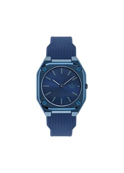 adidas Zegarek City Tech Thin AOFH24001 Granatowy ze sklepu MODIVO w kategorii Zegarki - zdjęcie 181180544