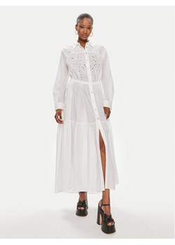 Pinko Sukienka koszulowa Dolce Vita Chemisier . 103728 A1XP Biały Regular Fit ze sklepu MODIVO w kategorii Sukienki - zdjęcie 181180751