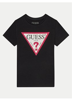 Guess T-Shirt J2YI51 K6YW1 Czarny Regular Fit ze sklepu MODIVO w kategorii T-shirty chłopięce - zdjęcie 181180772
