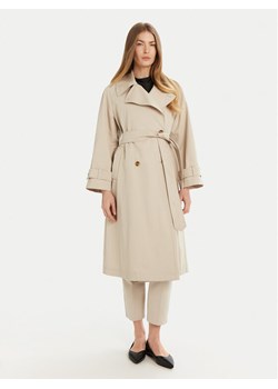 Marella Trencz Grolla 2513021051 Beżowy Regular Fit ze sklepu MODIVO w kategorii Płaszcze damskie - zdjęcie 181180790