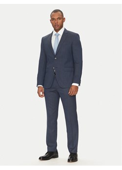 BOSS Garnitur H-Huge 50540776 Granatowy Slim Fit ze sklepu MODIVO w kategorii Garnitury męskie - zdjęcie 181180943