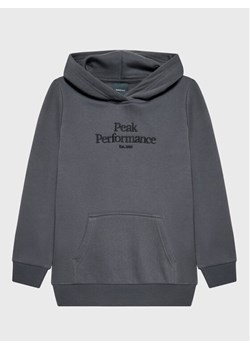 Peak Performance Bluza Original G77748230 Szary Regular Fit ze sklepu MODIVO w kategorii Bluzy chłopięce - zdjęcie 181180982