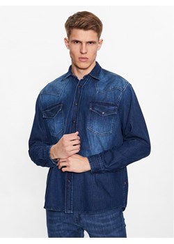 Boss Koszula jeansowa 50489489 Granatowy Relaxed Fit ze sklepu MODIVO w kategorii Koszule męskie - zdjęcie 181181011