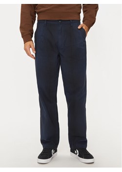 Vans Spodnie materiałowe Authentic VN000HAJ Granatowy Loose Fit ze sklepu MODIVO w kategorii Spodnie męskie - zdjęcie 181181233