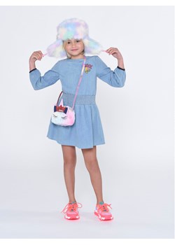 Billieblush Sukienka codzienna U12779 Niebieski Regular Fit ze sklepu MODIVO w kategorii Sukienki dziewczęce - zdjęcie 181181252