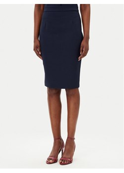 Maryley Spódnica 25EB701/43BL Granatowy Regular Fit ze sklepu MODIVO w kategorii Spódnice - zdjęcie 181181280