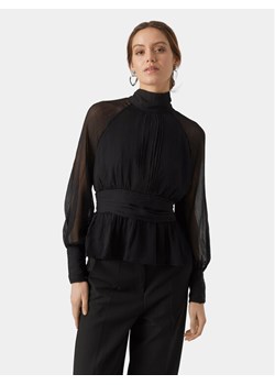 Vero Moda Bluzka AWARE 10295842 Czarny Regular Fit ze sklepu MODIVO w kategorii Bluzki damskie - zdjęcie 181181324