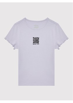Vans T-Shirt Hightide VN0A7RKT Fioletowy Regular Fit ze sklepu MODIVO w kategorii Bluzki dziewczęce - zdjęcie 181181342