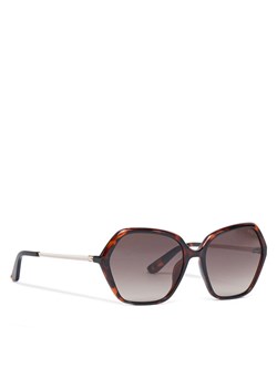 Guess Okulary przeciwsłoneczne GU00134 Brązowy ze sklepu MODIVO w kategorii Okulary przeciwsłoneczne damskie - zdjęcie 181181401