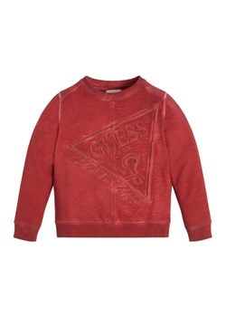 Guess Bluza L3GQ02 KA6R0 Bordowy Regular Fit ze sklepu MODIVO w kategorii Bluzy chłopięce - zdjęcie 181181492