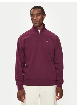 United Colors Of Benetton Bluza 342ZU201J Fioletowy Regular Fit ze sklepu MODIVO w kategorii Bluzy męskie - zdjęcie 181181512