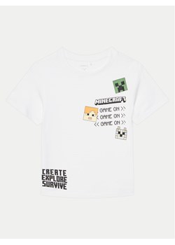 NAME IT T-Shirt Jafar MINECRAFT 13238538 Biały Regular Fit ze sklepu MODIVO w kategorii T-shirty chłopięce - zdjęcie 181181523