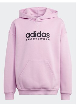 adidas Bluza Fleece IJ5954 Różowy Loose Fit - id: 0000302540730 - marki adidas - 181181604 adidas Bluza Fleece IJ5954 Różowy Loose Fit ze sklepu MODIVO w kategorii Bluzy dziewczęce - zdjęcie 181181604