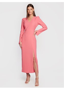 Notes Du Nord Sukienka koktajlowa Oliana 12901 Różowy Slim Fit ze sklepu MODIVO w kategorii Sukienki - zdjęcie 181181631