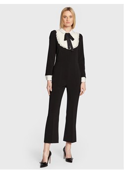 Red Valentino Kombinezon 1R3VEB70691 Czarny Slim Fit ze sklepu MODIVO w kategorii Kombinezony damskie - zdjęcie 181181643