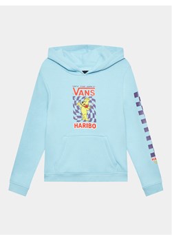 Vans Bluza HARIBO VN000777 Błękitny Regular Fit ze sklepu MODIVO w kategorii Bluzy dziewczęce - zdjęcie 181181703