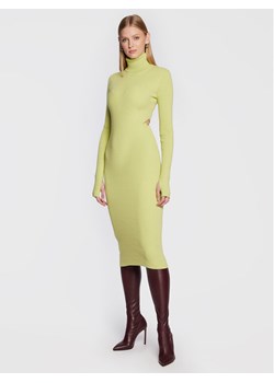 Herskind Sukienka dzianinowa Fabienne 4630853 Zielony Slim Fit ze sklepu MODIVO w kategorii Sukienki - zdjęcie 181181764