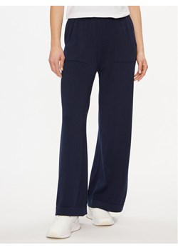 United Colors Of Benetton Spodnie dresowe 1294DF009 Granatowy Relaxed Fit ze sklepu MODIVO w kategorii Spodnie damskie - zdjęcie 181181771
