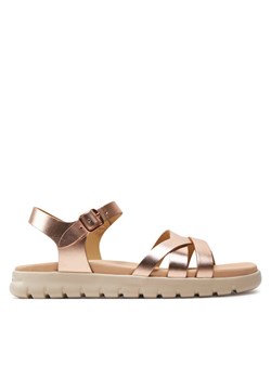Geox Sandały J Sandal Soleima Gir J45GSA 000CF C7018 D Różowe złoto ze sklepu MODIVO w kategorii Sandały dziecięce - zdjęcie 181181801