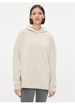 Reebok Bluza Maternity IM4058 Beżowy Regular Fit ze sklepu MODIVO w kategorii Bluzy damskie - zdjęcie 181181891