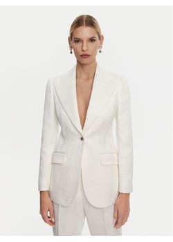Dolce&Gabbana Marynarka F29UCT FJTBV Biały Regular Fit ze sklepu MODIVO w kategorii Marynarki damskie - zdjęcie 181181912