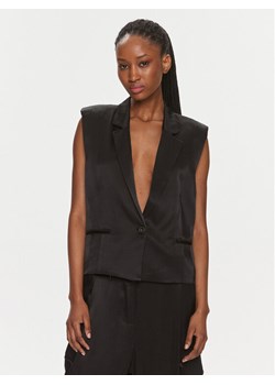 Herskind Kamizelka garniturowa Line Vest 4995985 Czarny Regular Fit ze sklepu MODIVO w kategorii Kamizelki damskie - zdjęcie 181181962