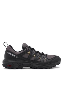 Salomon Sneakersy X Braze GORE-TEX L47180500 Szary ze sklepu MODIVO w kategorii Buty trekkingowe męskie - zdjęcie 181182010