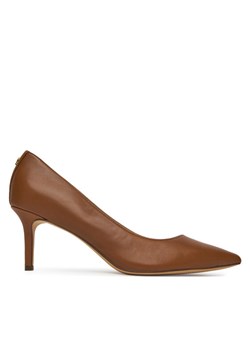 LAUREN RALPH LAUREN Szpilki Lanette 802972023002 Brązowy ze sklepu MODIVO w kategorii Czółenka - zdjęcie 181182071