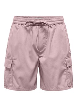 Only & Sons Szorty sportowe Kal 22034462 Różowy Slim Fit ze sklepu MODIVO w kategorii Spodenki męskie - zdjęcie 181182151