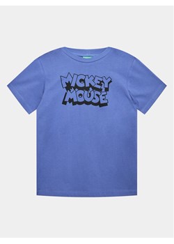 United Colors Of Benetton T-Shirt 3096C10EC Niebieski Regular Fit ze sklepu MODIVO w kategorii T-shirty chłopięce - zdjęcie 181182154