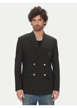KARL LAGERFELD Marynarka 155102 552037 Czarny Slim Fit ze sklepu MODIVO w kategorii Marynarki męskie - zdjęcie 181182171