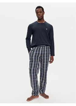 Emporio Armani Underwear Piżama 111860 4F576 74836 Granatowy Regular Fit ze sklepu MODIVO w kategorii Piżamy męskie - zdjęcie 181182262